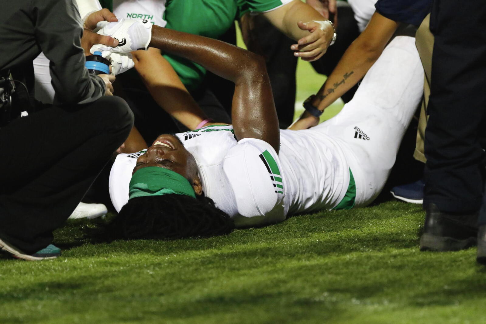 George Rugby Injuries UND senior wide receiver Georges out for season with leg injury ...