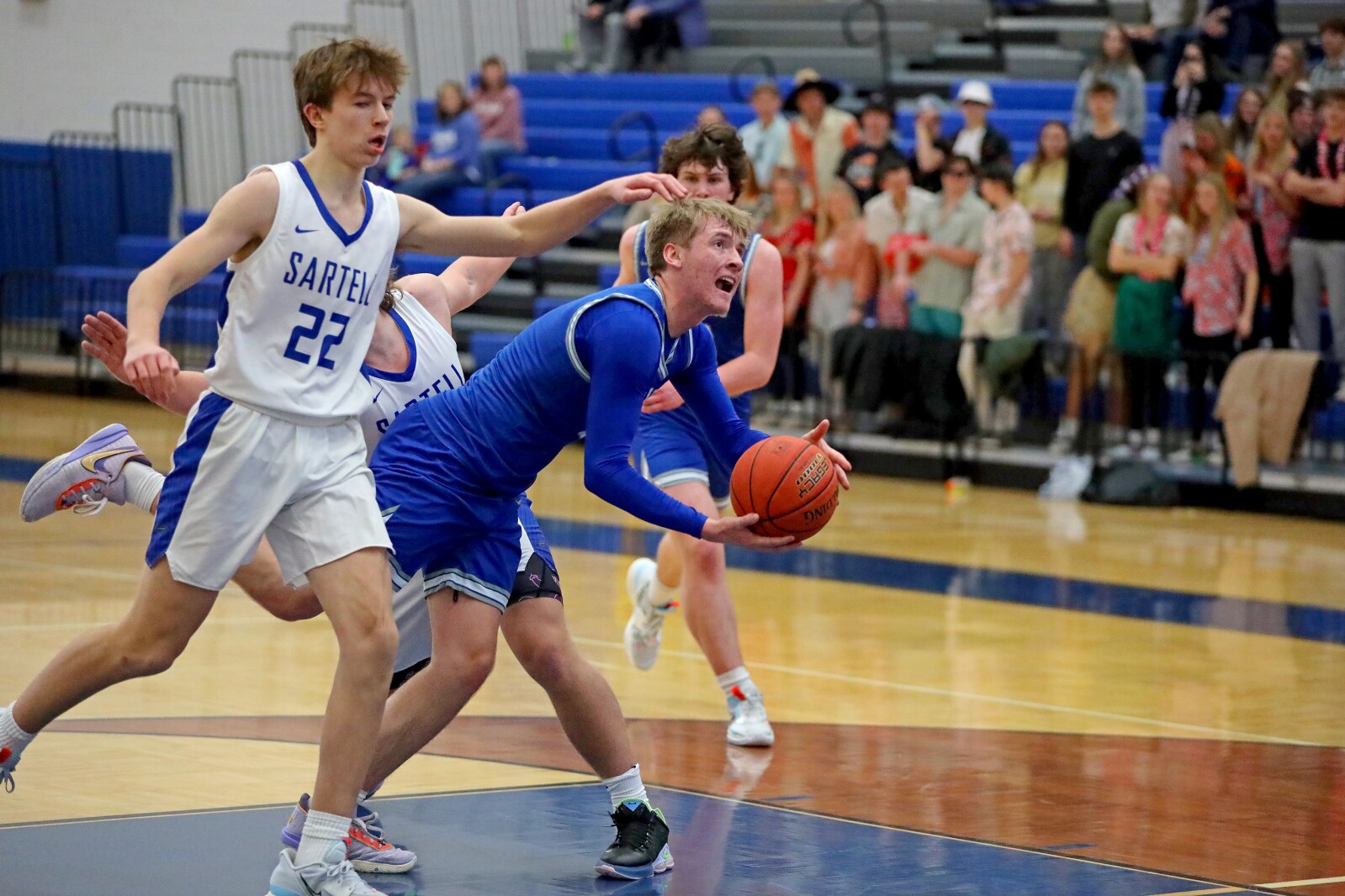 Brainerd Boys Basketball against Sartell on Thursday, Jan. 12, 2023, at Brainerd.