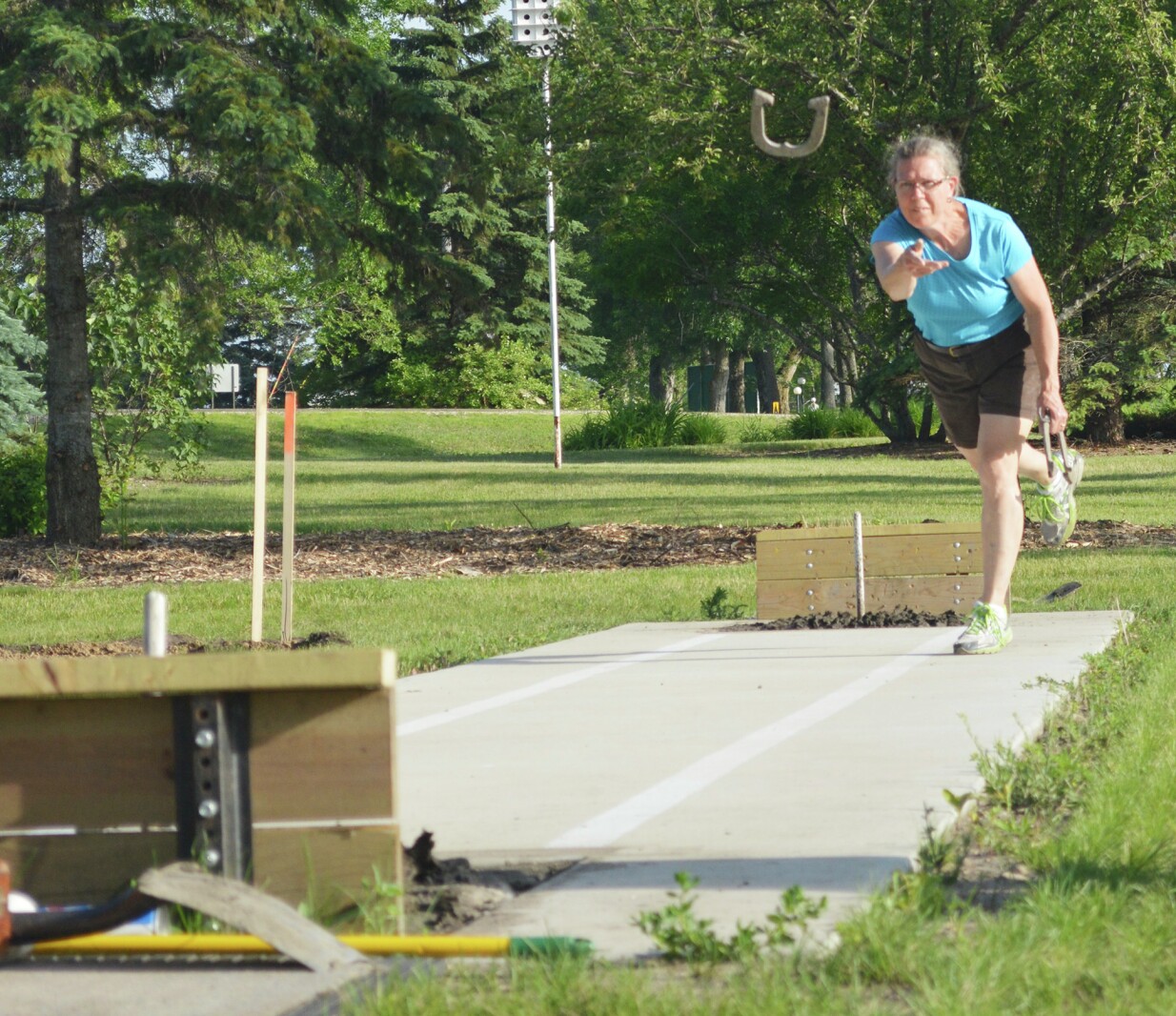 Pitching shoes at their new digs - Alexandria Echo Press | News, weather and sports from