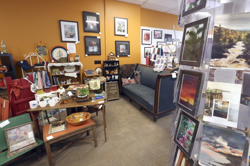 Section of a store.