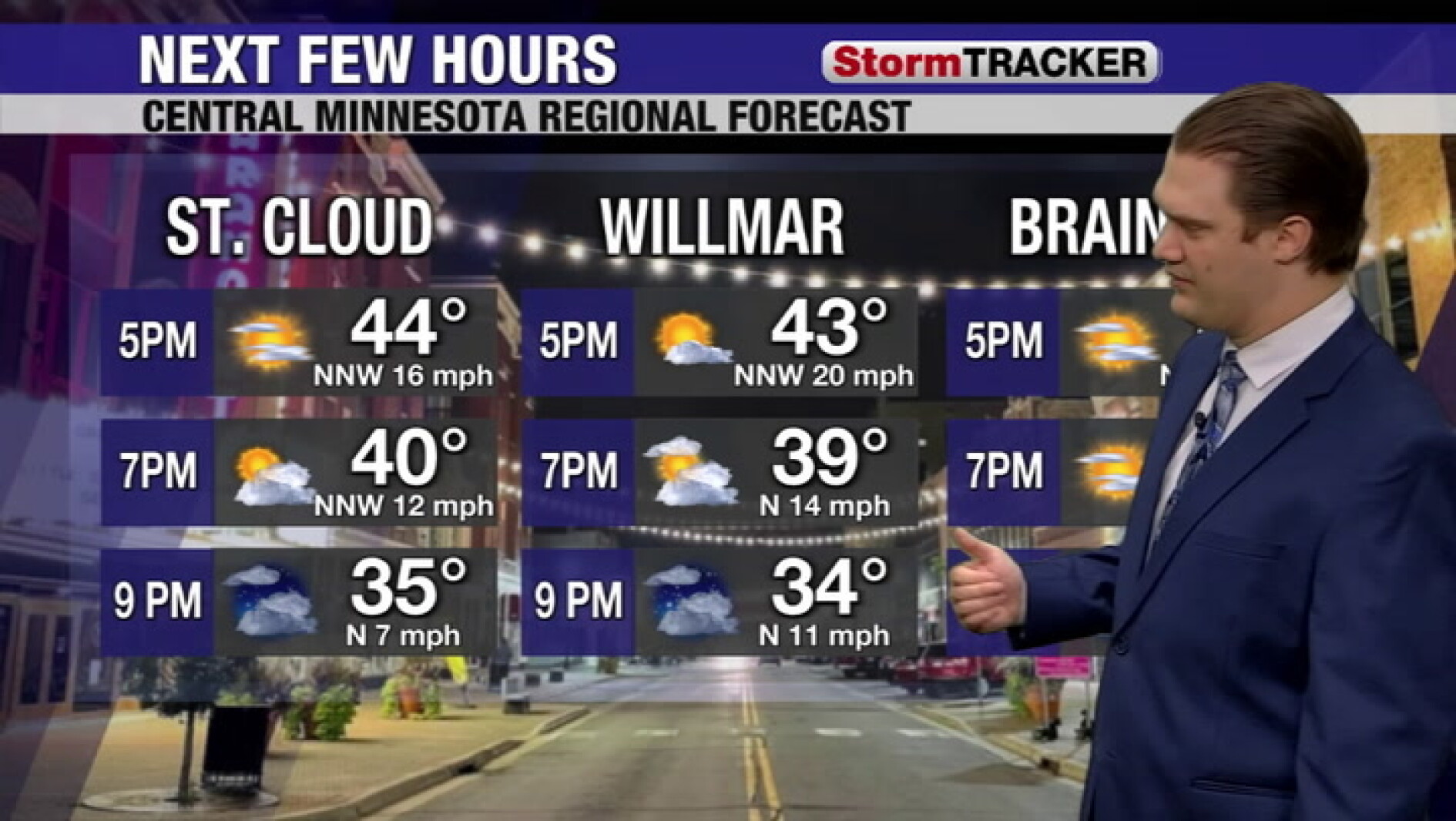 Mild for the evening, but tracking two rounds of winter weather on the ...