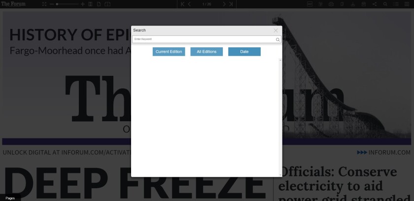 Learn how to easily access past editions of your e-paper in the ...