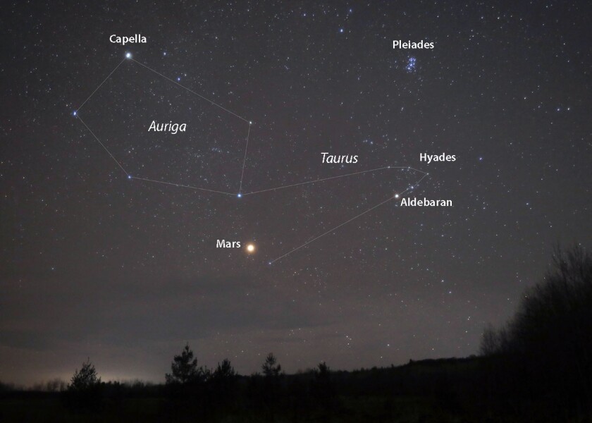 Mars in Taurus
