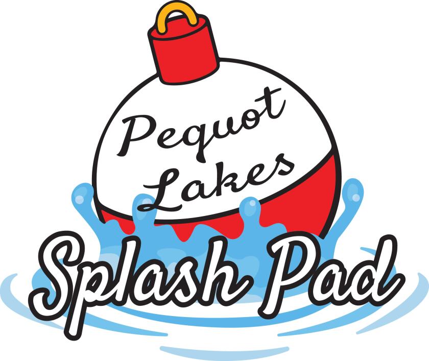 Pequot Lakes splash pad logo
