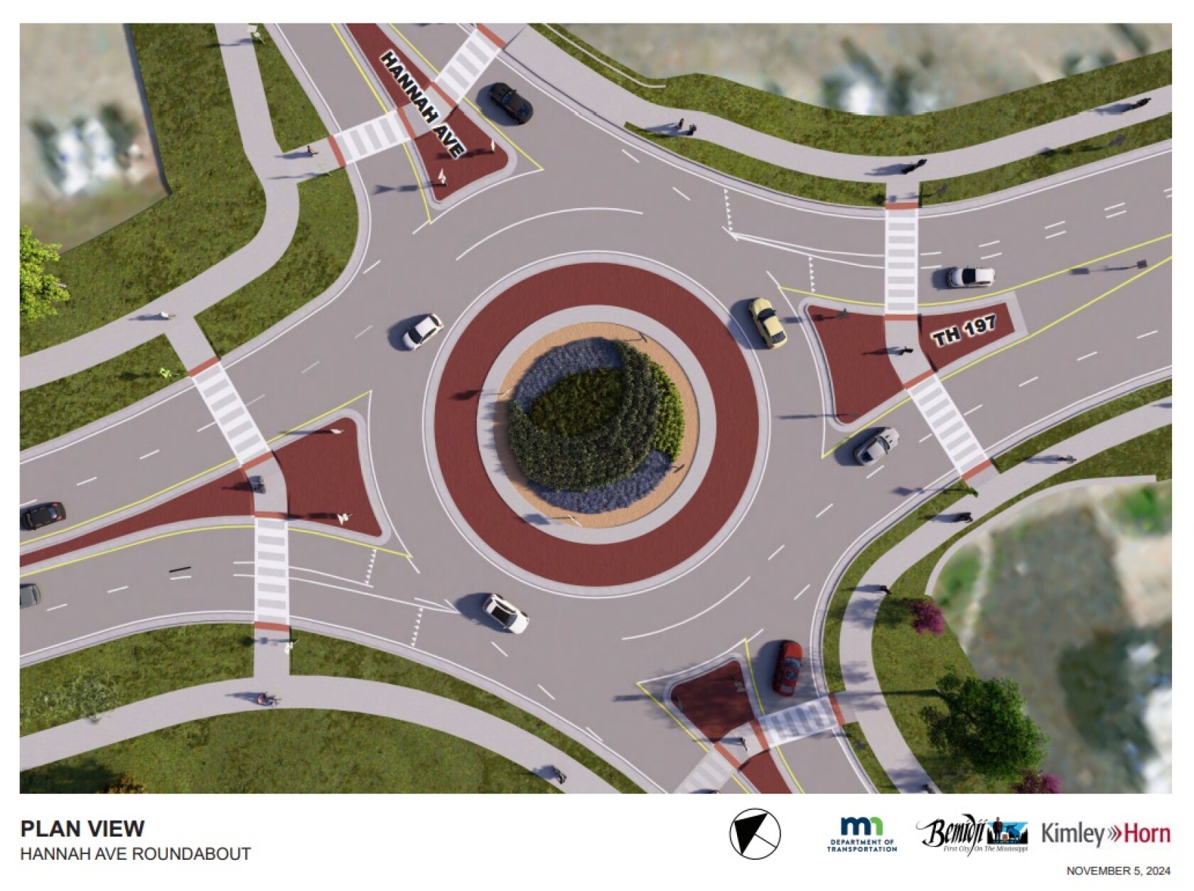 Bemidji City Council reviews Highway 197 roundabout designs, upkeep and ...
