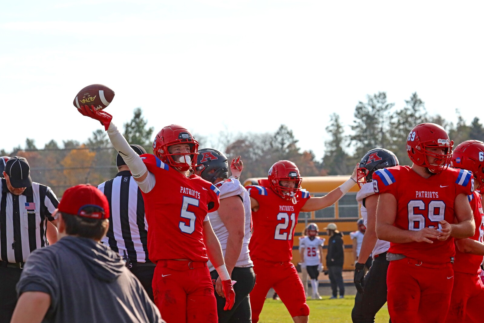 Pequot Lakes against Aitkin Football on Saturday, Oct. 29, 2022, at Pequot Lakes.
