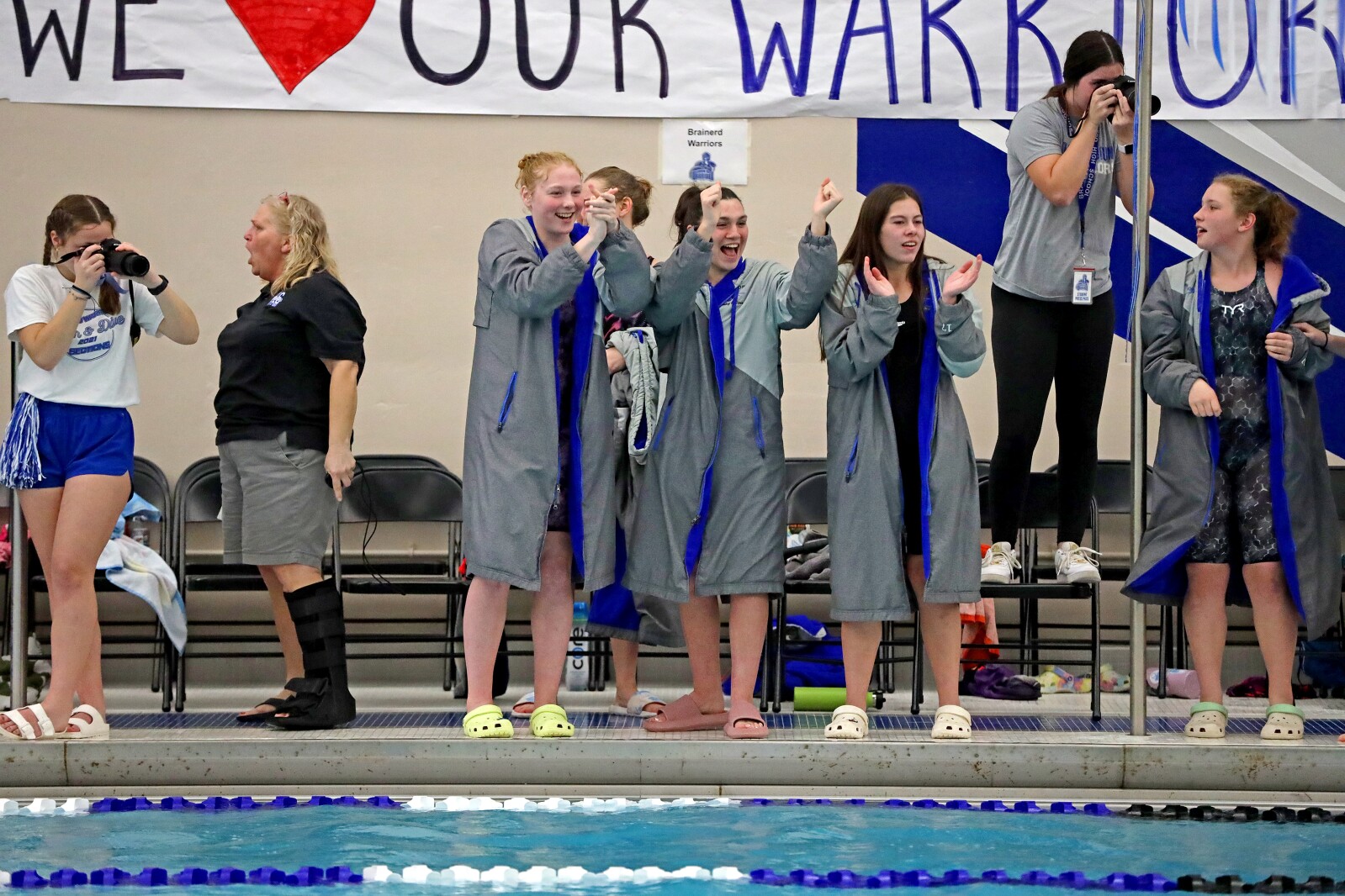 Section 8-2A Girls Swimming and Diving finals Saturday, Nov. 12, 2022, at Brainerd High School.