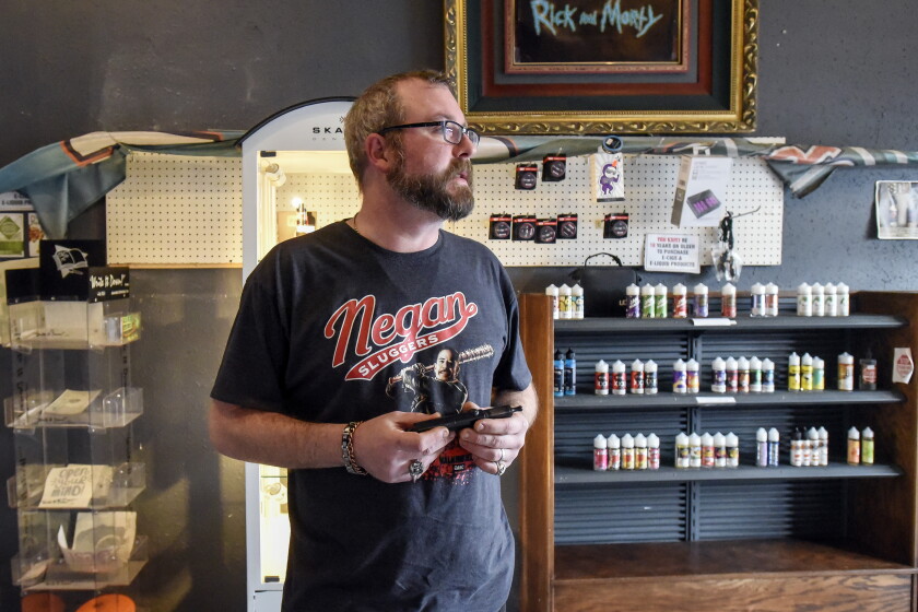 Hazy future looms for Mitchell's local vape shop - Mitchell Republic | News, weather, sports from Mitchell South Dakota Hazy future looms for Mitchell's local vape shop - Mitchell Republic | News, weather, sports from Mitchell South Dakota