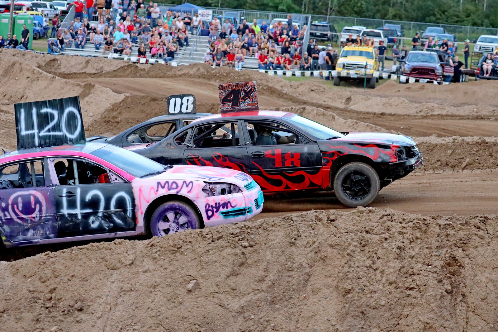 Baja races at the fair Saturday, Aug. 6, 2022, at the Crow Wing County Fair.