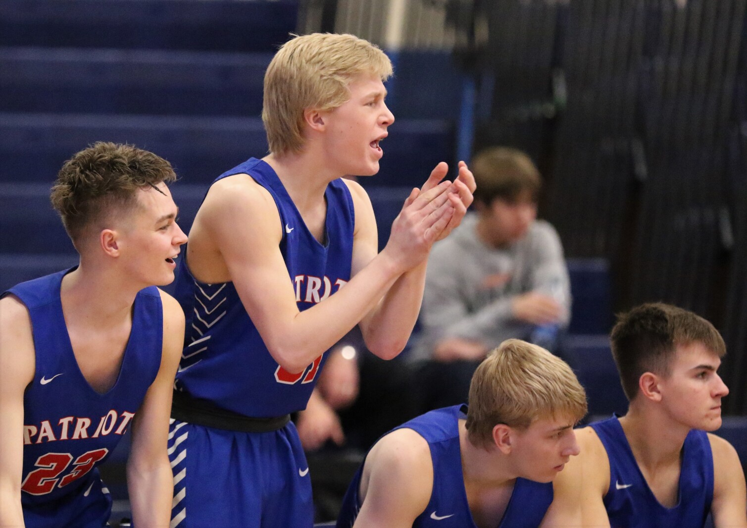 Pequot Lakes vs Minnehaha Redhawks in the Class 2A State Tournament Wednesday, March 23, 2022, at Concordia University in St. Paul.