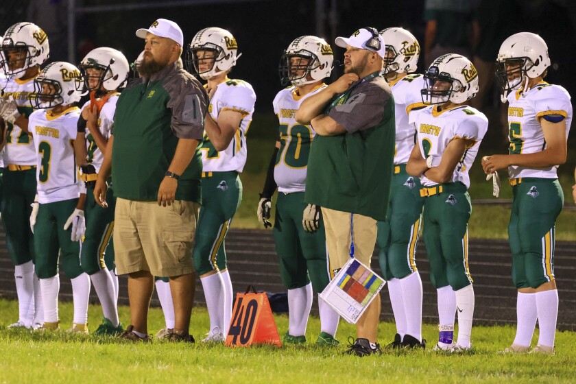 high school football game