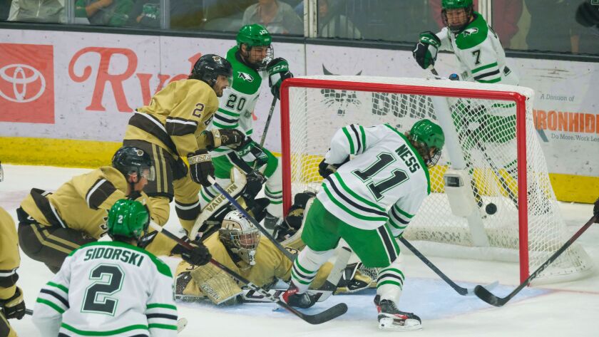 UND hockey vs. Manitoba - Oct. 1, 2022