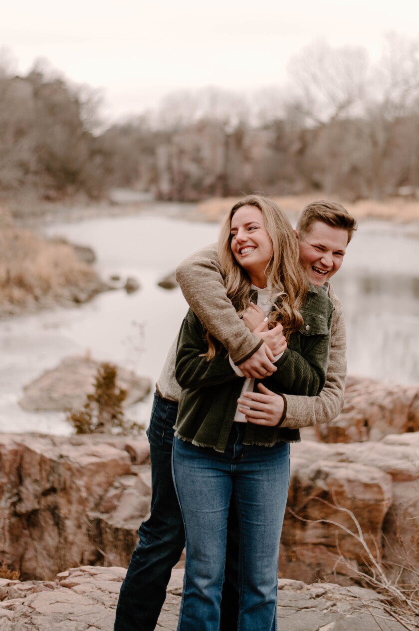 Alyssa Landwehr and AJ Quade anticipate their June wedding after the pandemic lengthened their engagement to nearly two years.