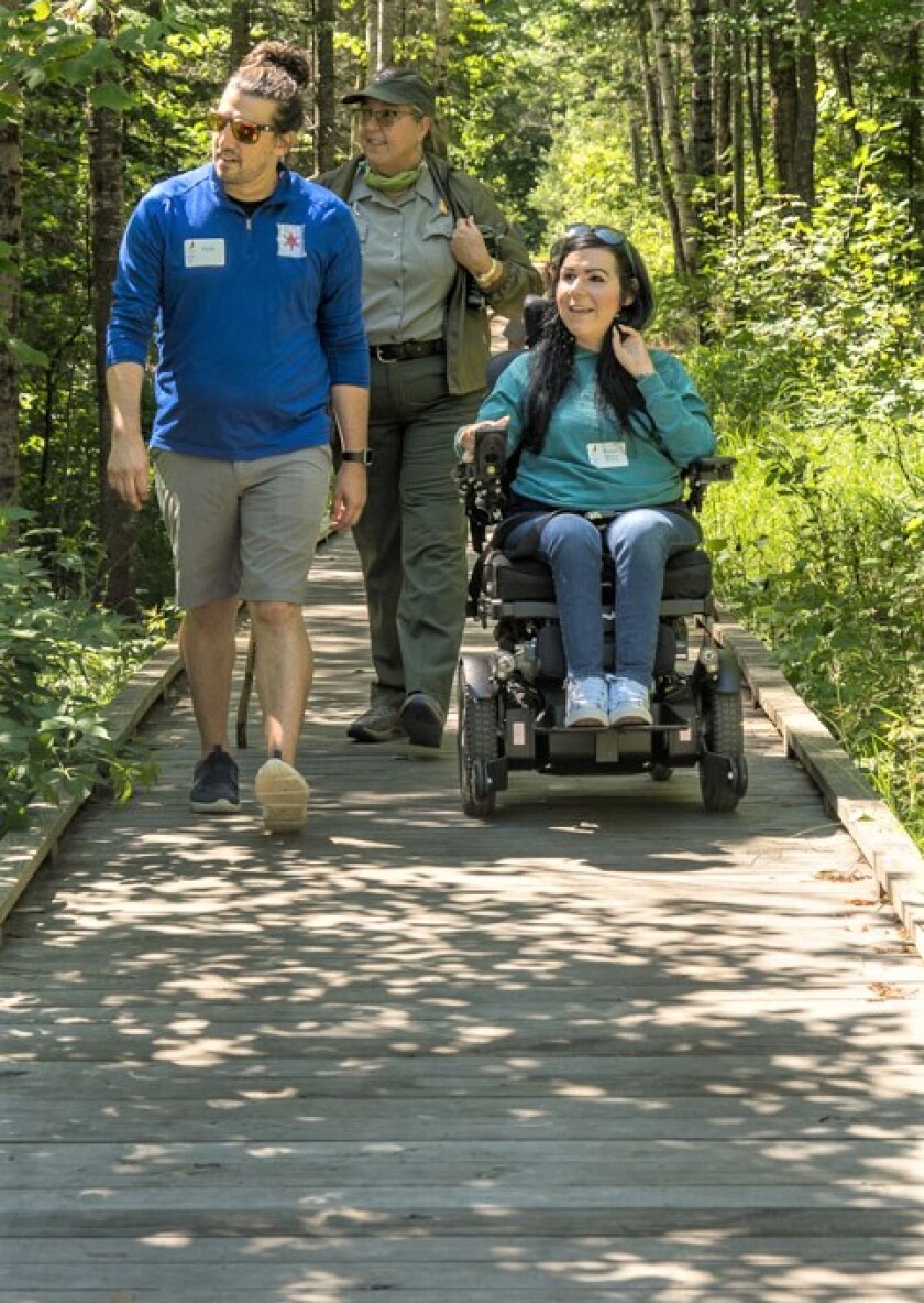 _Accessible boardwalk, Apostle Islands