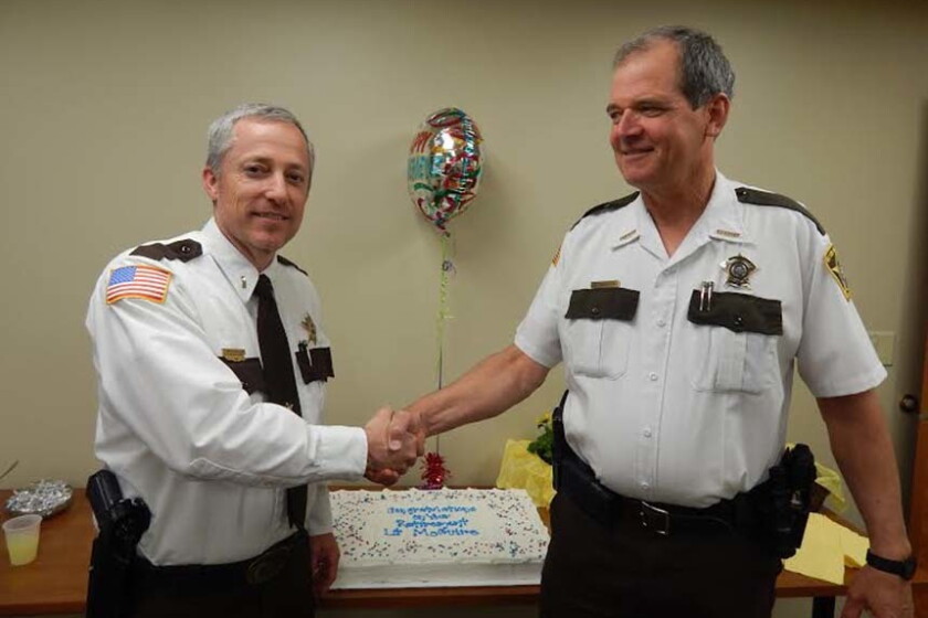 Brian Schlueter Lt. McGuire Retires - Perham Focus | News, weather, sports from Perham ...