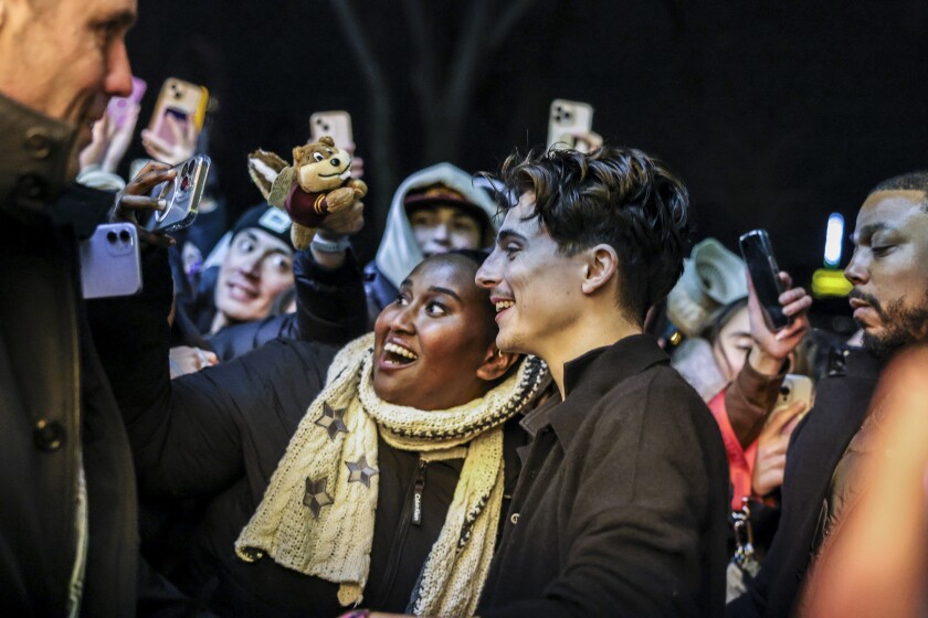 movie actor at local premier