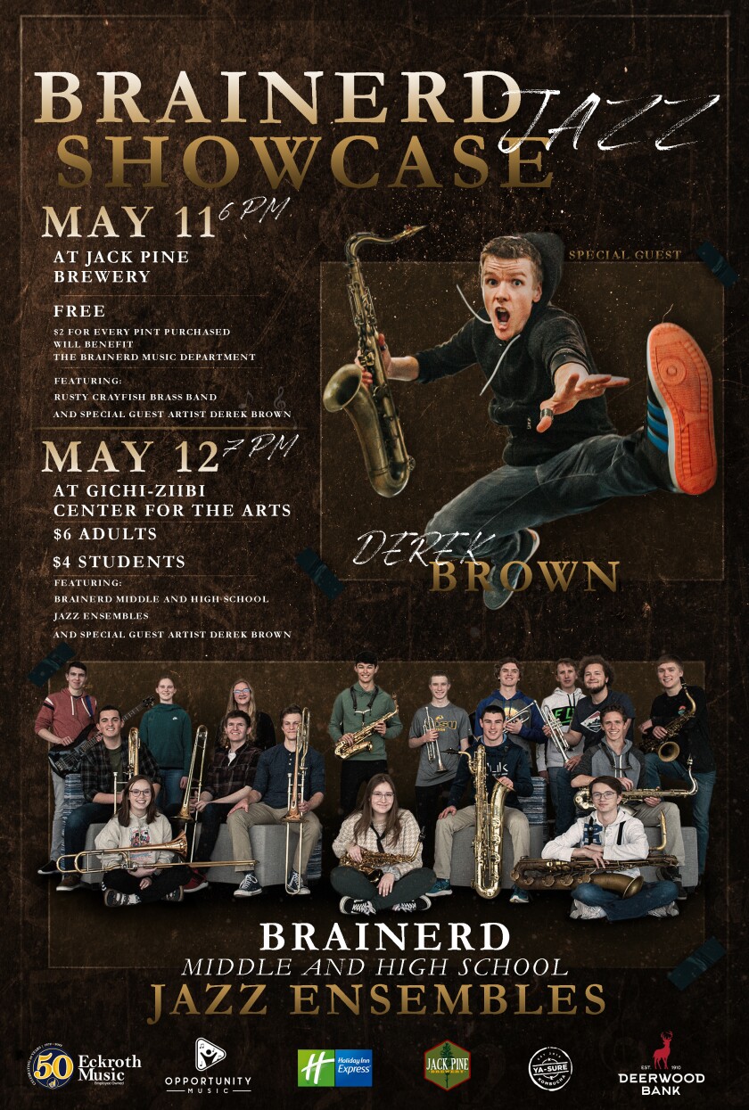 Brainerd Jazz Showcase poster