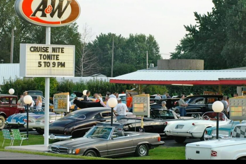 Car Image Spring Valley Spring Valley's 'novelty' A&W drive-in closes out the family tradition ...