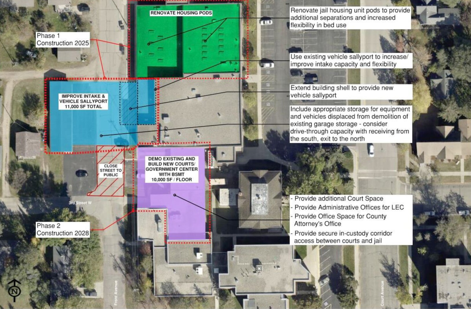 Hubbard County Jail remodel estimated as high as 7.5M Park Rapids