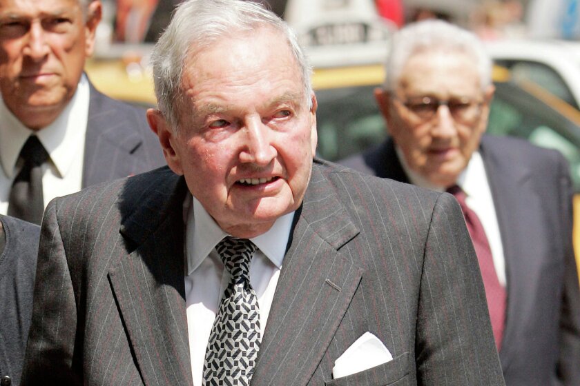 Billionaire philanthropist David Rockefeller dies at age 101 in New York