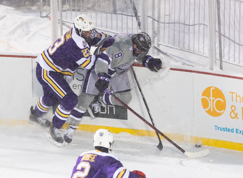 MSU UST Hockey Day MN