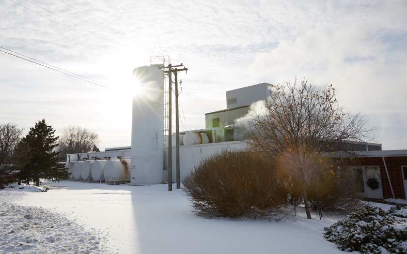 The Just Egg facility at Appleton, Minnesota.