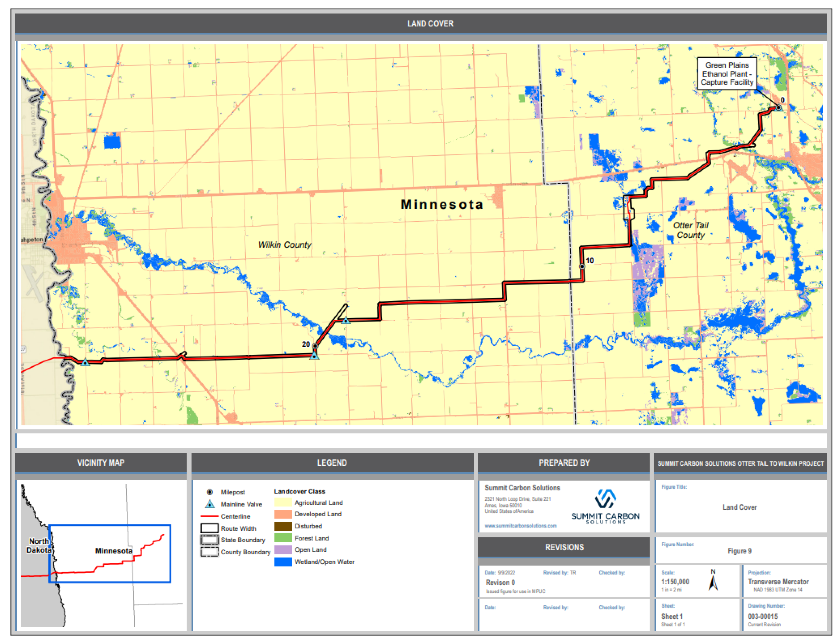 Program State Pipeline Summit Carbon Solutions files for pipeline permit in North Dakota ...
