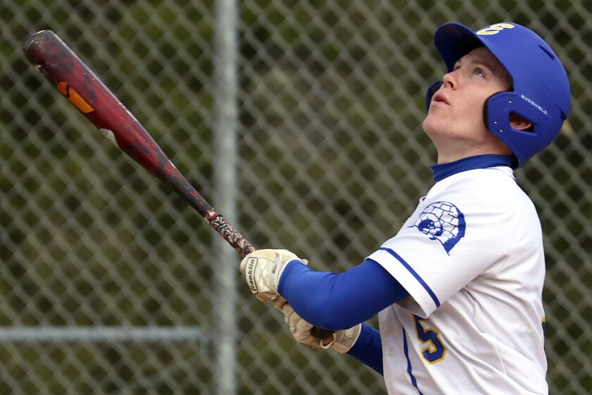 Two Harbors baseball plays at home against Esko.
