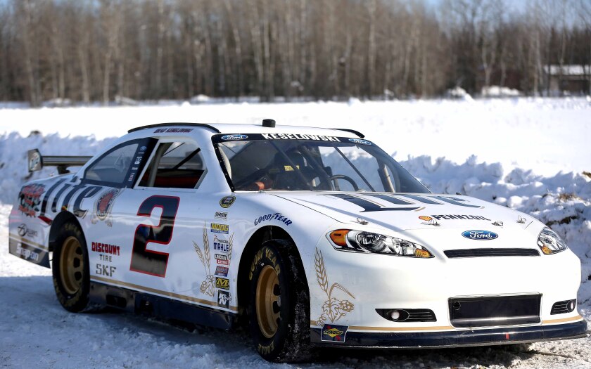 A retired NASCAR retired Cup Series car