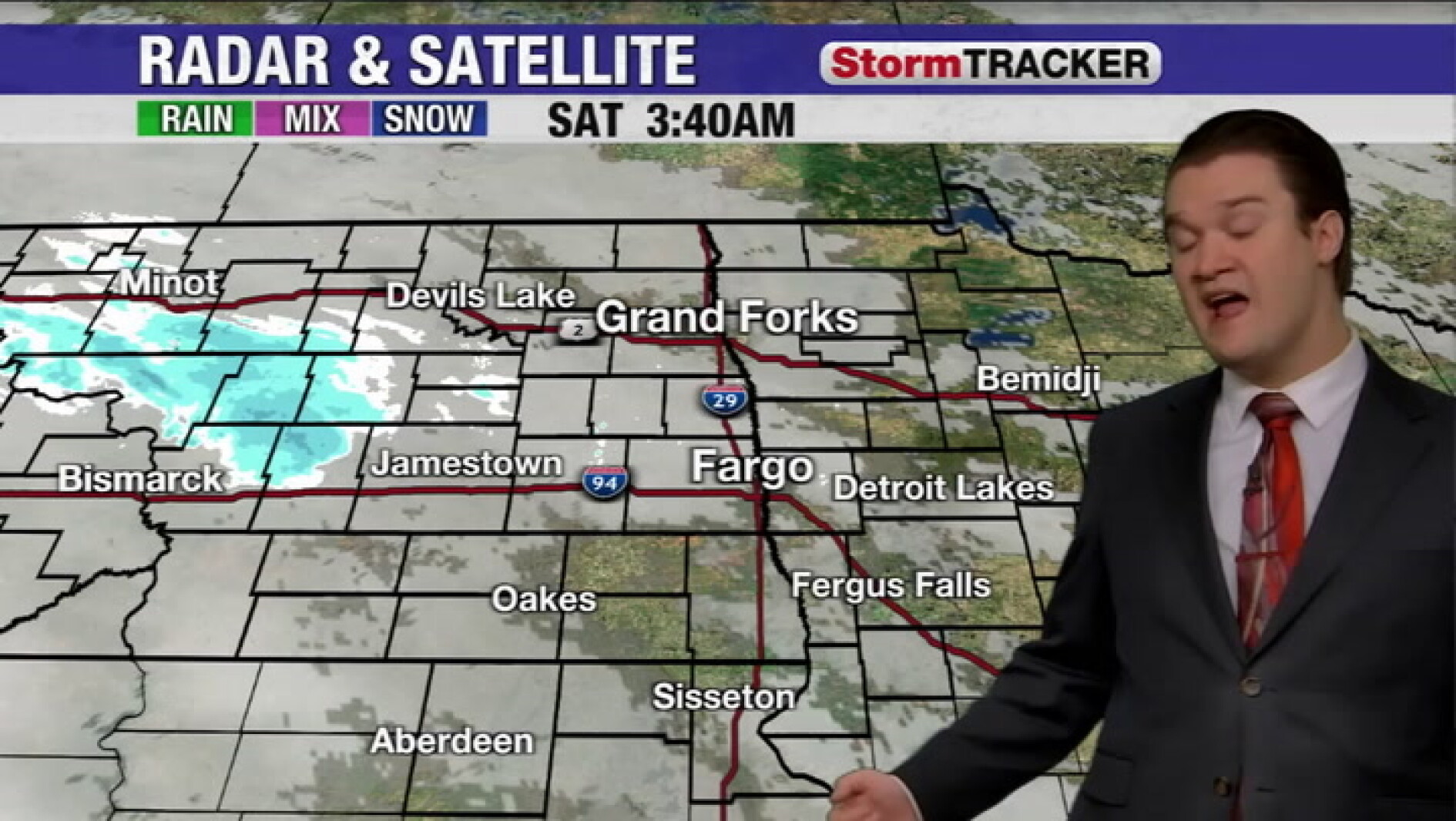 Tracking a cold weekend with a series of clipper systems bringing light ...