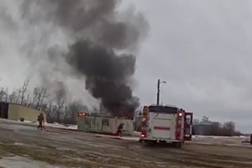Firefighters extinguish blaze at Kindred garage - InForum | Fargo ...
