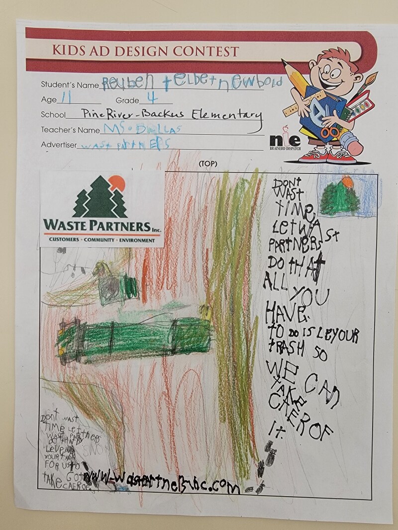 Pine River-Backus Elementary School - Ms Dallas' 4th Grade Class