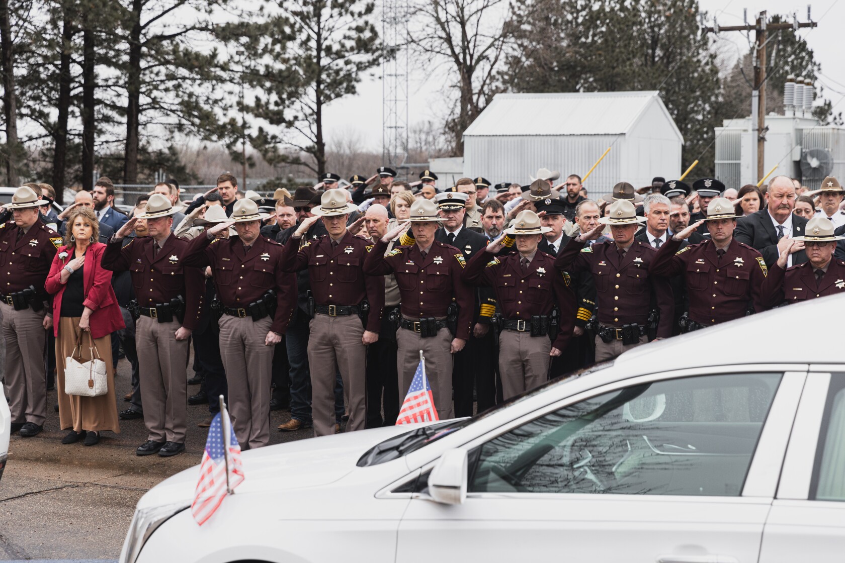 PHOTOS: Officers pay respects to Moody County deputy sheriff Ken Prorok ...
