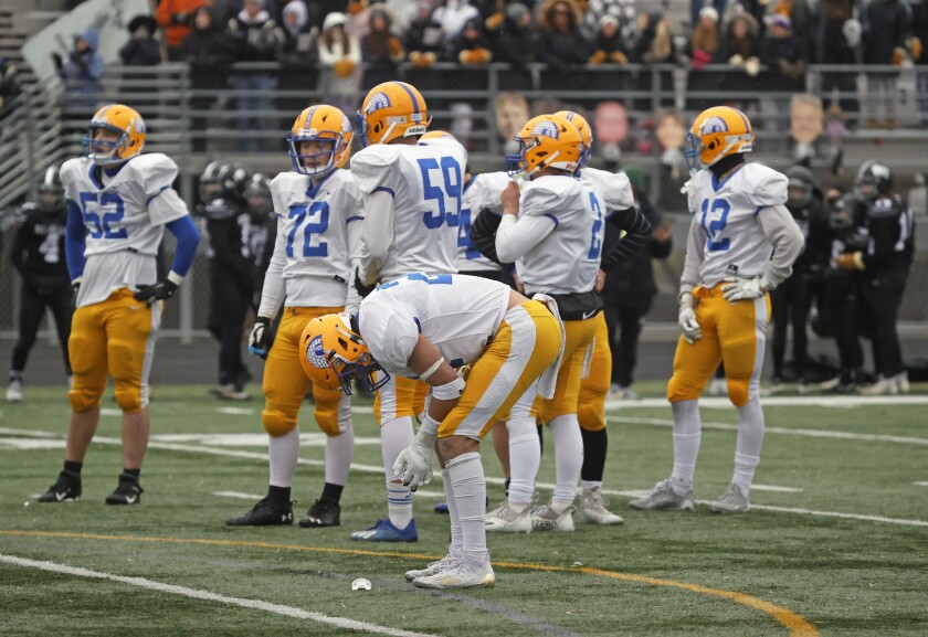 Esko falls to Dilworth-Glyndon-Felton
