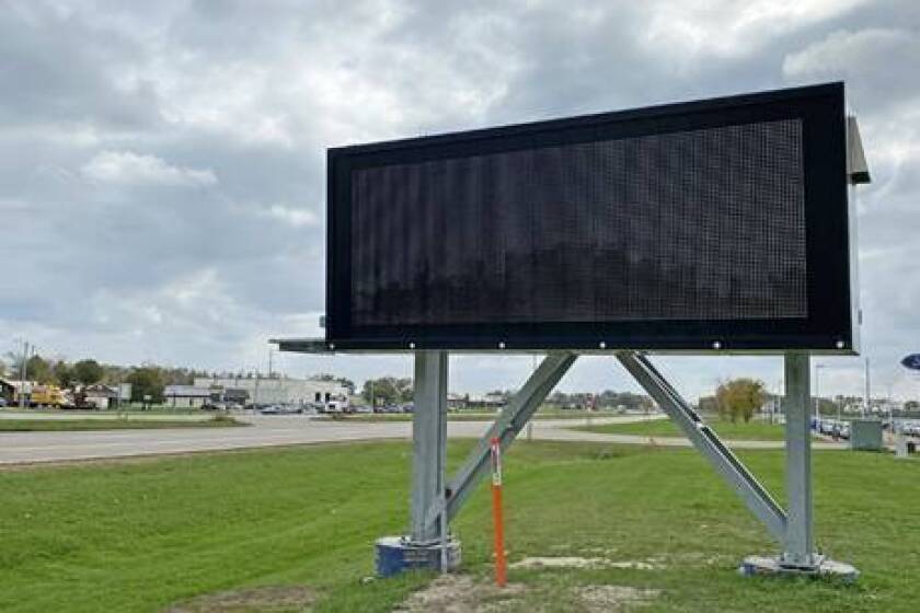Dynamic message signs installed in Willmar and Marshall to alert ...