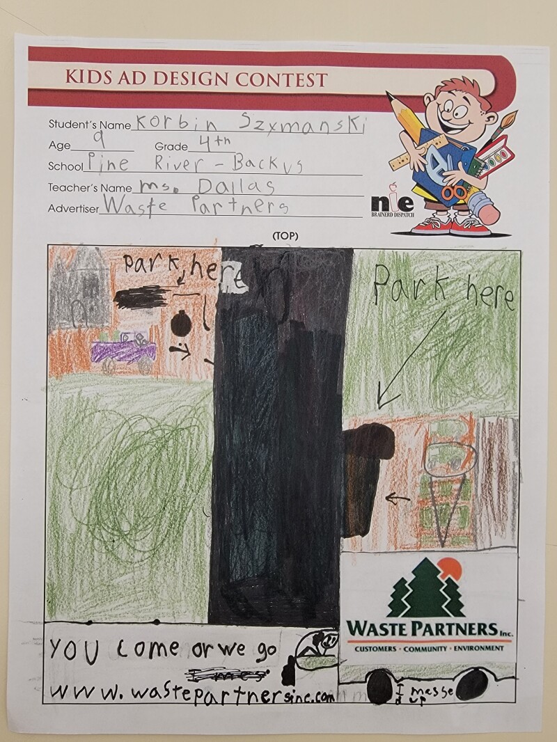 Pine River-Backus Elementary School - Ms Dallas' 4th Grade Class