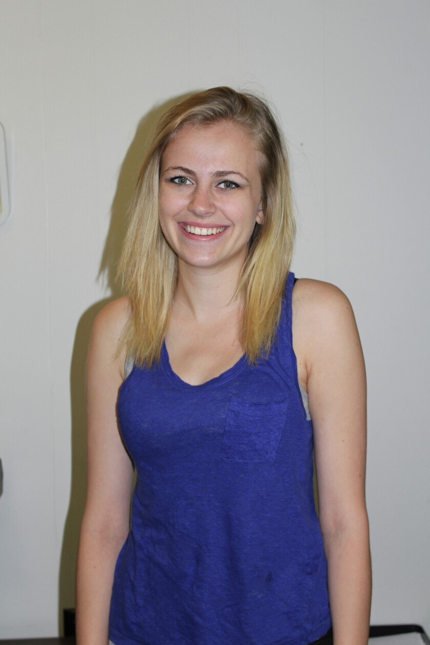 Mikayla Horgan was one of Pequot Lakes’ 2016 Shining Star award recipients. While experiencing hardships above and beyond most students her age, she had no clue anyone noticed, but she learned otherwise. Photo by Travis Grimler