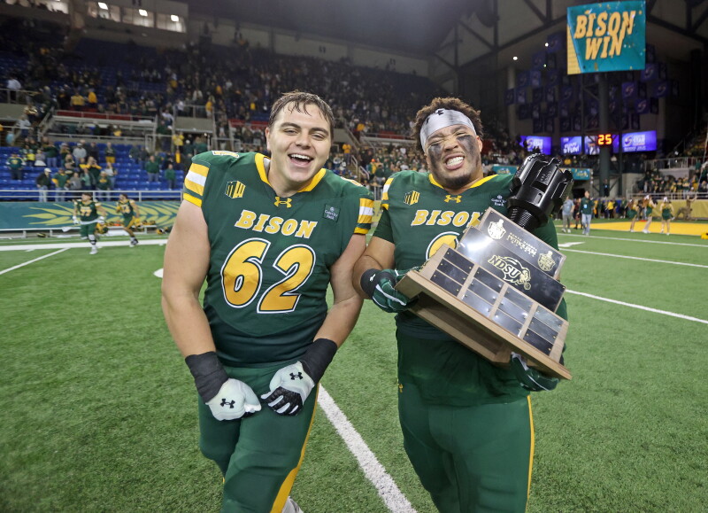 North Dakota State Lineman Griffin Empey Questionable for UNLV Game