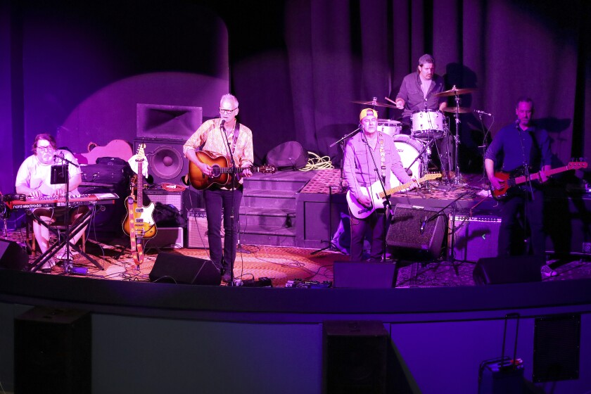 Band performing.