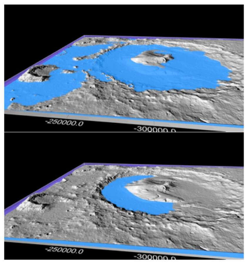 Mars Gale crater walter levels William Dietrich