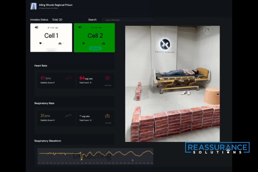 Electric Monitoring Inmate Cass County Jail now uses radar-based sensors to track inmate heart ...