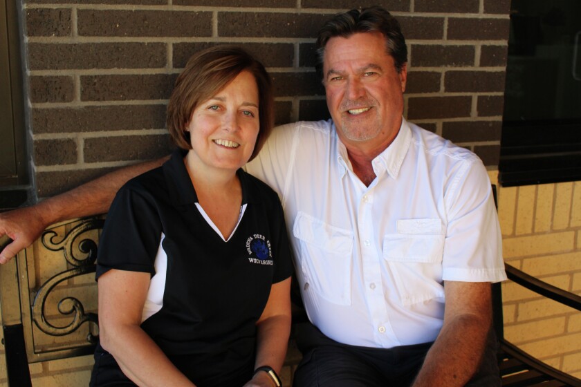 Dan and Donna Sartell have been named WDC Homecoming Grand Marshals for 2016. Photo by Dana Pavek/WDC Schools
