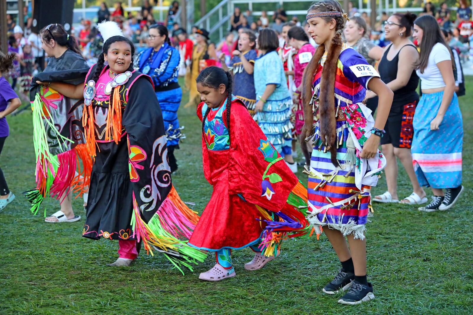 The Mille Lacs Band of Ojibwe hosts their 56th annual Traditional Powwow at Iskigamizigan Powwow Grounds near Onamia.