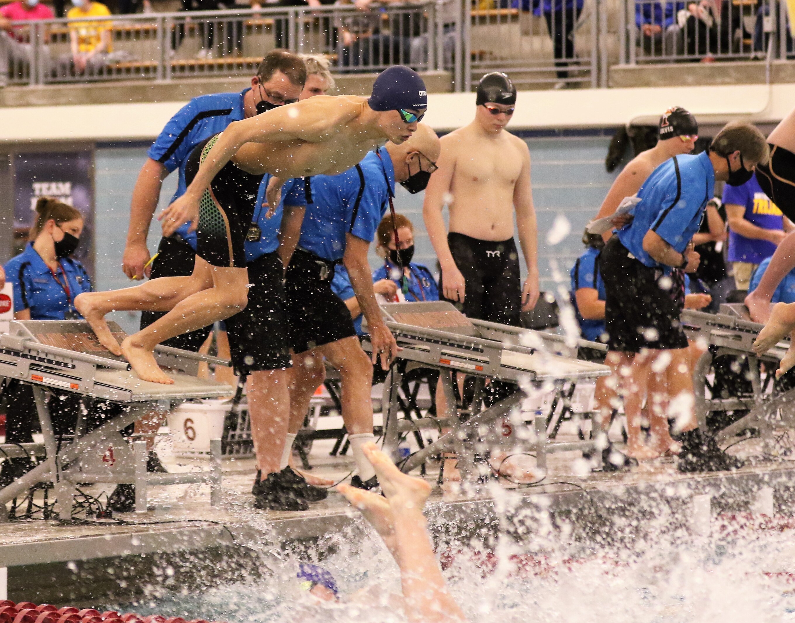 Brainerd Warriors at 2022 Minnesota State Swim Meet Photo Gallery