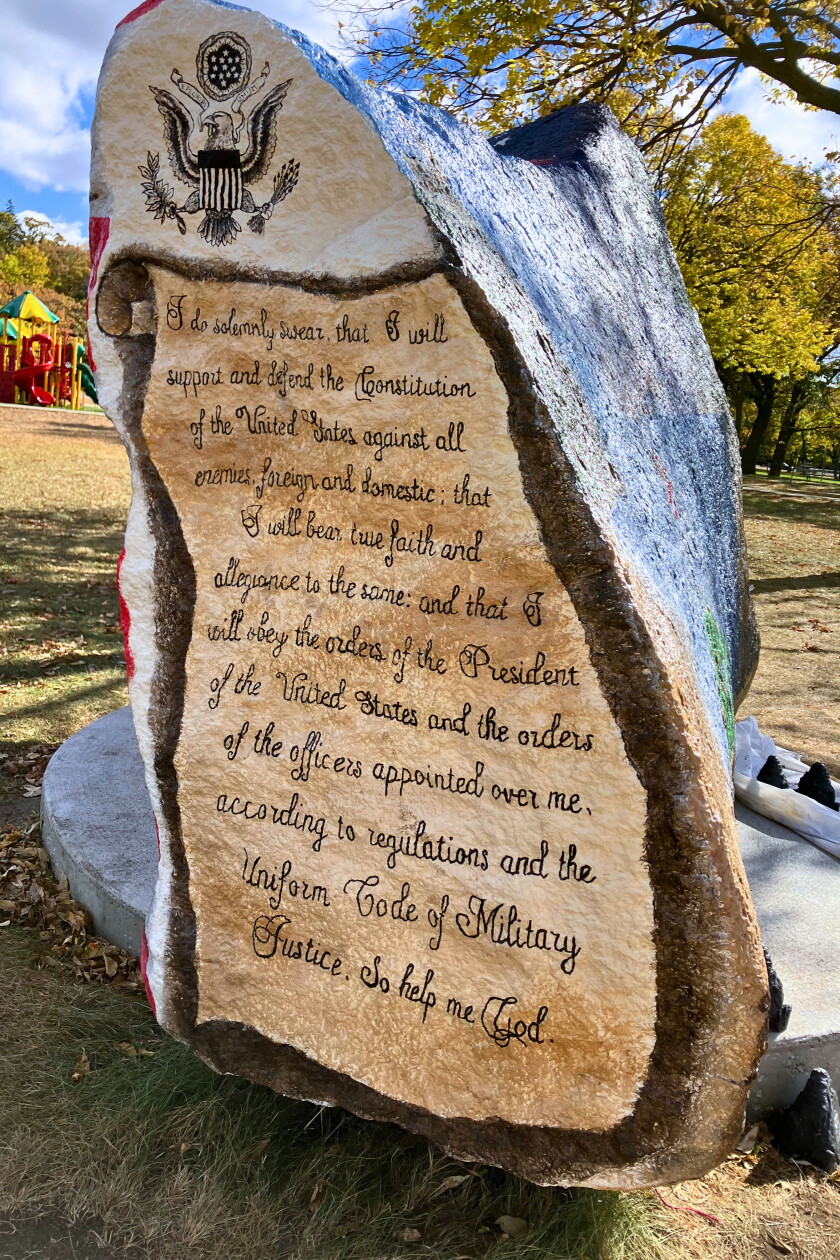 Veterans Rocks Photos: Veterans Rock nears completion at Wilson Park in St. Cloud ...