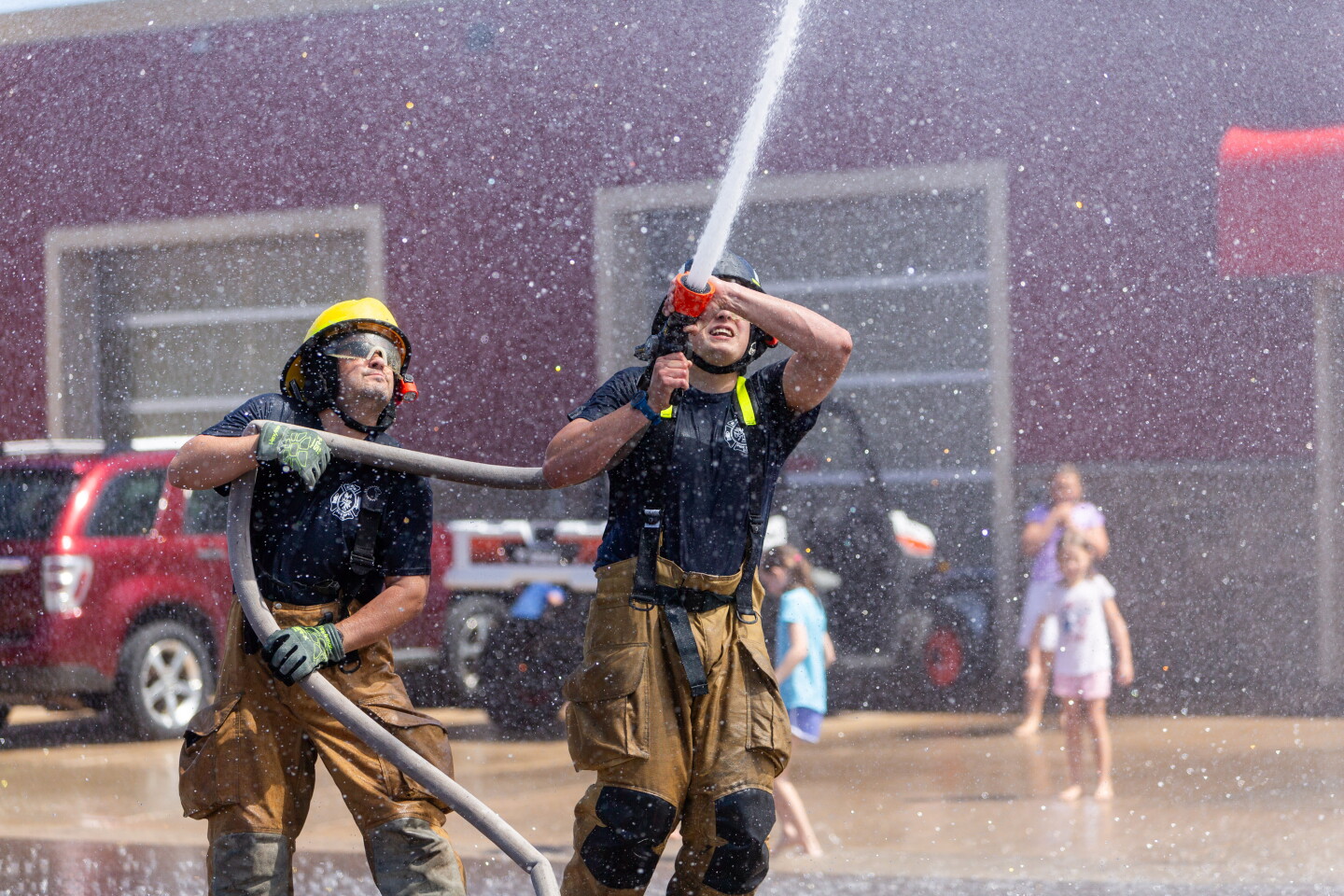 Fire Fight Photos: Goodhue Fire Department hosts a water fight on June 9, 2024 ...