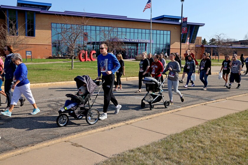 5K for Mental Health Awareness at Central Lakes College