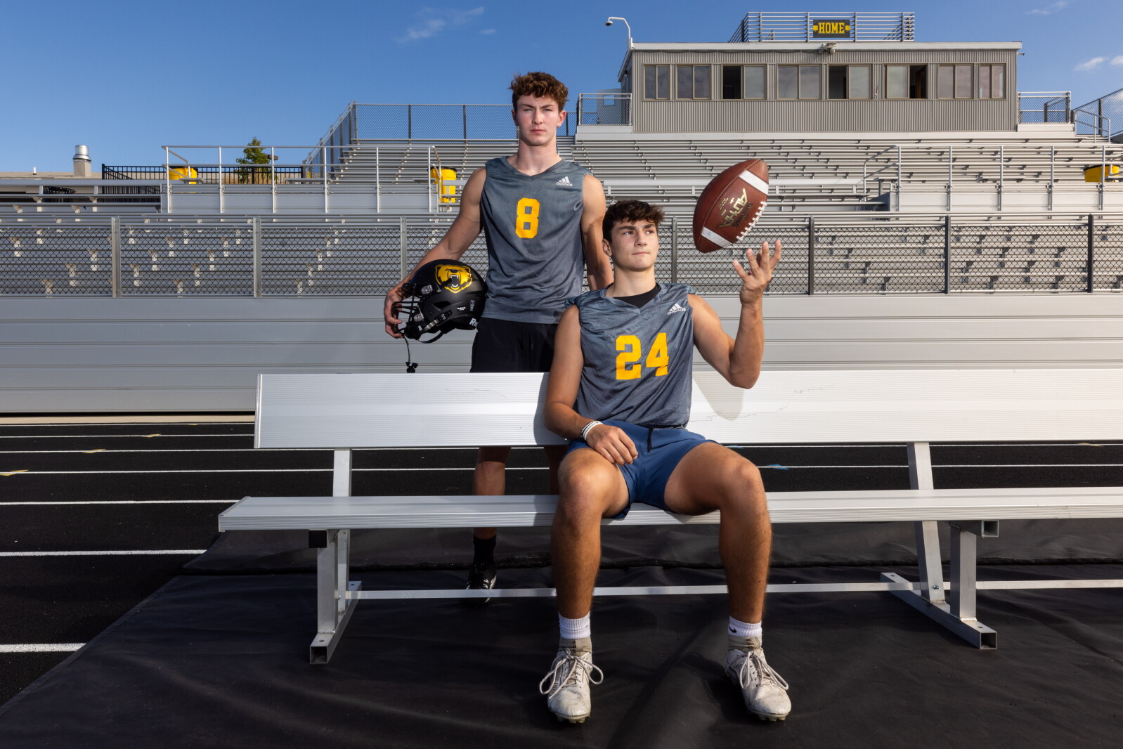 Brothers Carson and Jordan Heimer work together to lead Byron's potent ...