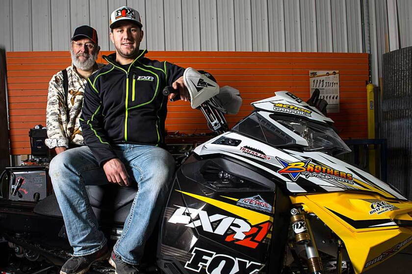 Snowmobile Racing: Sturms hope to make X Games Hillcross dream come ...