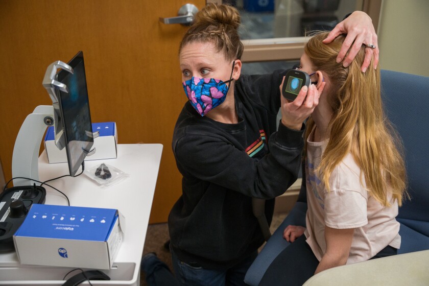 TytoCare Device at Riverside Central Elementary School
